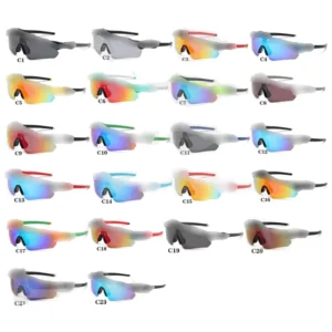 Half Frame Cycling Sport Sunglasses Mens Women’s Sunglasses Polarized Shades Outdoor Sunglasses