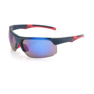 Half Frame UV400 Mirror Lens Sports Eyewear Men Sport Sunglasses Cycling