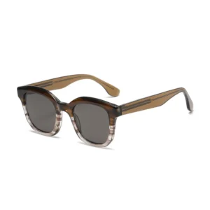 Handmade Mazzucchelli Acetate Classic Round Shape Designer Sunglasses for Woman Men