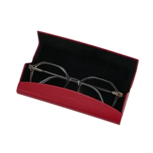 Handmade PU Glasses Case with Custom Logo