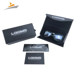 High End Custom Logo Printed Sunglasses Carton Box Slide Drawer Type Luxury Eyeglasses Packaging Box