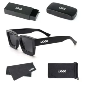 High End Trend Fashion Sunglasses Men Women Custom Glasses Vintage UV400 Designer Polarized Thick Acetate Sunglasses