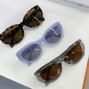 High Quality Acetate Thick Sunglasses Classic Retro Acetate Sunglasses Women Customized Logo Fashion Sunglasses