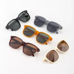 High Quality Classic Brand Designer Acetate Sunglasses Wome Men Glasses Lens Sun Glasses