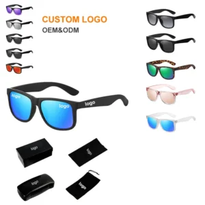 High Quality Custom Classic Outdoor Sports Driving Fishing Uv400 Polarized Color Lens Men’s Sunglasses