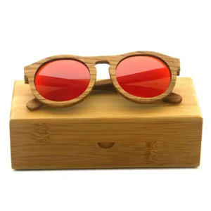 High Quality Custom Logo Oak Fashion Classic Wooden Sunglasses 100% Wood Designer Custom UV400 Sun Glasses