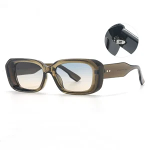 High Quality Custom Low Moq Sunglasses Suppliers Rectangular High Class Plastic frame Sunglasses Uv protection Dropshipping