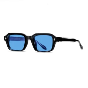High Quality Lightweight Comfortable Trendy Fashion Rectangle Unisex Shade Plastic Full Rim CP UV400 Sunglasses