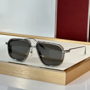 High Quality Metal Men’s Women’s UV400 Titanium Luxury Polarized Sunglasses Designer Classic Punk Style Driving Vacation