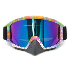 High Quality Moto Sports Sunglasses Polarized Mirror Lenses Mens Motocross Goggles Fashion Motorcycle Safety Eyewear Custom