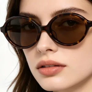 High-Quality Oval Fashion Sunglasses for Women UV400 Protection Sunglasses Manufacturer