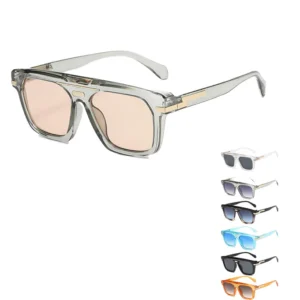 High Quality Plastic Metal Fashionable Sunglasses Fashion Custom logo Luxury Men’s and Women’s Sunglasses