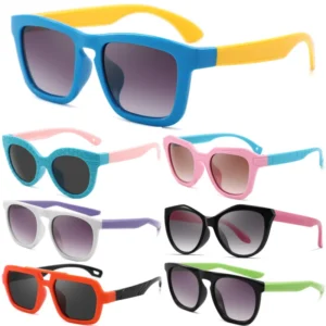 High Quality Stock Children Sun Glasses Vintage Baby Toddler Girls Plastic Kids Sunglasses