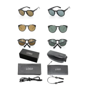 High Quality TR90 Comfort Women Glasses UV400 Full Rim Custom Polarized Glass Lens Sunglasses Classic Color Lightweight Outdoor