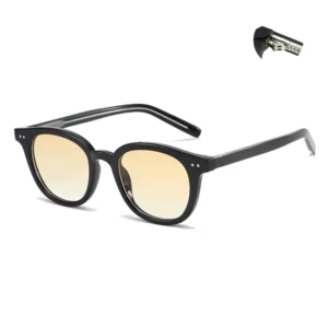 High Quality TR90 Polarized Sun Glasses for Men Women Round Custom Logo Luxury Fashion Sunglasses