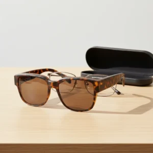High Quality TR90 Polarized Sunglasses Classic Leopard Style UV400 TAC Lenses Light Weight Full Rim Frame Comfortable Custom