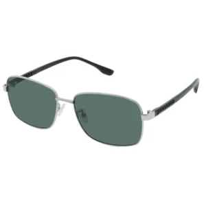 High Quality TR90 Polarized Sunglasses TAC Green Lens Custom Logo Square Style UV400 Eyewear for Men and Women