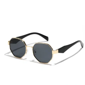High Quality Trendy AC Lens UV400 Fashion Metal Full Rim Unisex Shade Sunglasses for Women Men