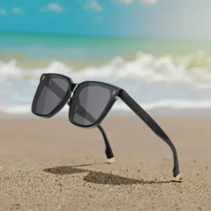 High Quality UV400 Acetate Sunglasses Custom Comfortable Coffee Frame Color for Men and Women Directly From China Manufacturer