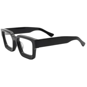 High Quality UV400 Polarized Acetate Sunglasses Unique Stylish Thick Frame Classic Retro Square Lenses for Men Women