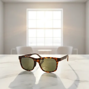High Quality Unisex TR90 Frame Fashion Sunglasses Retro Classic Glass Lens Polarized Full Rim UV400 Protection Custom Logo
