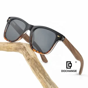 High Quality Wood Sunglasses Polarized Women Men Custom Outdoor Sunglasses Wood UV400 Plastic Sun Glasses For Men Shades