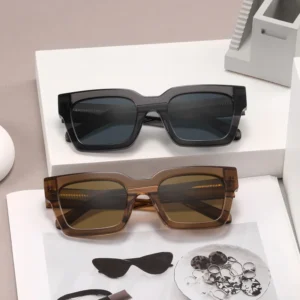 High quality Luxury Custom branded Acetate Sunglasses with UV400 Protection