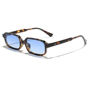High quality PC Square Fashion Colorful Lens UV400 Protection Sunglasses for Men’s Driving Traveling Fishing