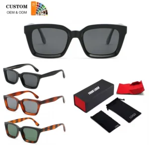 Hot Fashion Designer Sunglasses Men’s Luxury Ladies Custom Sunglasses UV400 Retro Box Sunglasses