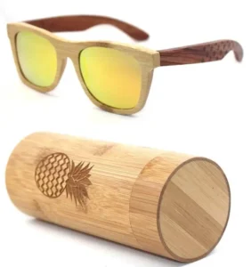 Hot Selling Products Floated Sunglasses Ebony Wood Fashionable Trend Sunglasses