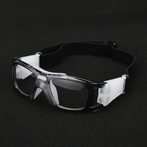 Impact Resistant PC Frame Basketball & Soccer Glasses Prescription Lens Fitted Outdoor Sports Protective Eyewear