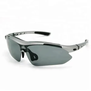 Interchangeable PC Sports Sunglasses with Polarized Lenses for Outdoor Activities