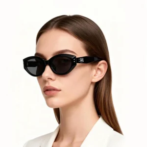 Irregular Cat Eye Plastic Frames Shades Trendy Glasses Vintage Retro Sunglasses Women Men