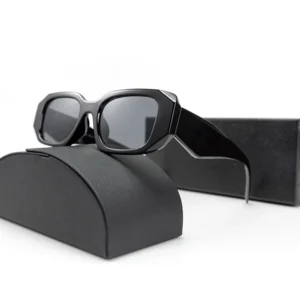 Irregular Fashion Retro Rectangle Vintage Sunglasses Women Men Trendy Designer Square Sun Glasses Logo Custom