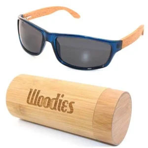 Italian made fashionable designer handcrafted wooden sunglasses