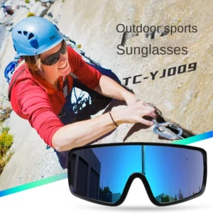 JW 1211 Sports Outdoor HD Round PC Frame Sunglasses UV Protection Impact Resistant Anti Fog Anti Splash Cycling Motorcycles