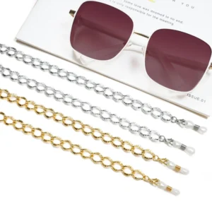 Joyson Chunky Gold Silver Metal Eyewear Eyeglasses Sunglasses Chain for Women Sunglasses Accessories