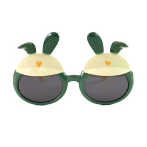 K 22164 New Little Girls’ Polarized Sunglasses Fashion Sunshade Glasses with Green Yellow Red Frames Anti UV for Children