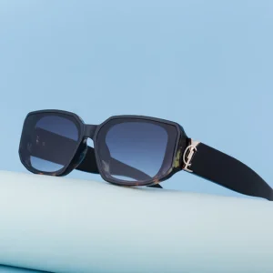 KAJILA Fashion Trendy Fancy Designer Custom Logo Small Rectangle Frame UV Protection Shades Sun Glasses Sunglasses for Women
