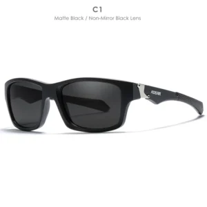 KDEAM KD0804 Polarized Sports Sunglasses Classic Square TR90 Outdoor Cycling Sun Glasses Women Men