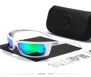 KDEAM KD7004 Polarized Square Sports Sunglasses Retro Outdoor Riding Cycle Motorcycle Glasses for Men Women