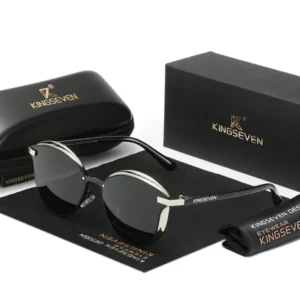 KINGSEVEN Fashion Polarized Sunglasses for Women Vintage Glasses Women Shades UV400 Fashion Cat Eye 7824 Eyewear