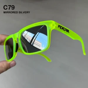Kdeam KD332 Debossed logo Uv400 Polarized Sunglasses OEM ODM Unisex Sport Glasses Men Women Custom Logo Sunglass