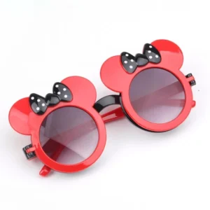 Kids Bow Flip Sunglasses Children Retro Cute Cartoon Sun Glasses Girls Boys Baby Sunglasses UV400 Eyewear