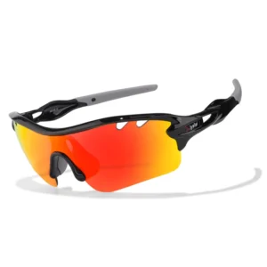 Kids Outdoor Sport Sunglasses Replaceable Lens UV Protection Eyewear Cycling Bicycling Traveling Activities Shades