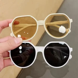 Kids Trendy Sunglasses PC Frame Resin Lens UV400 Cool Style for Outdoor Sun Decoration Unisex