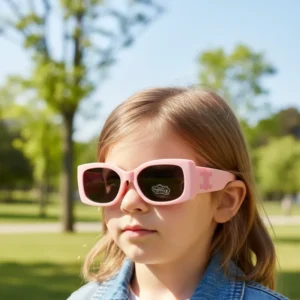 Korean-style Children’s Sunglasses with Unique Frame Polarized Effect Customizable Sunglasses