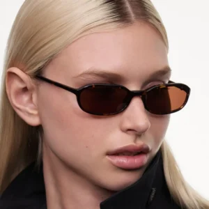 LBASHADES 2509 UV400 Adult Unisex Acetate Sunglasses Luxury Vintage Small Oval Frame Polarized TAC Lenses Shades