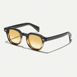 LBASHADES 2515 High Quality Vintage Round Polarized Sun Glasses Custom Logo Luxury Designer Fashion Acetate Sunglasses Men Women