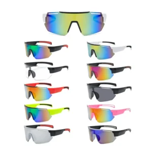 Large Frame Oversized Outdoor Baseball Cycling Sports Eyewear Sunglasses Men Women